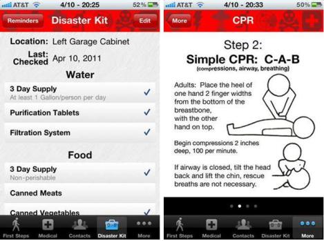 Disaster prep app
