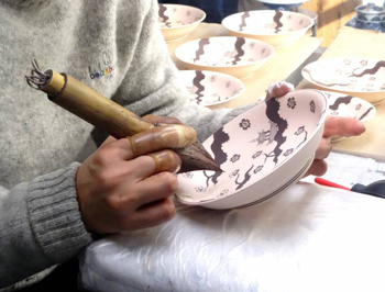 You can watch artisans at work at the Gen-emon Kiln